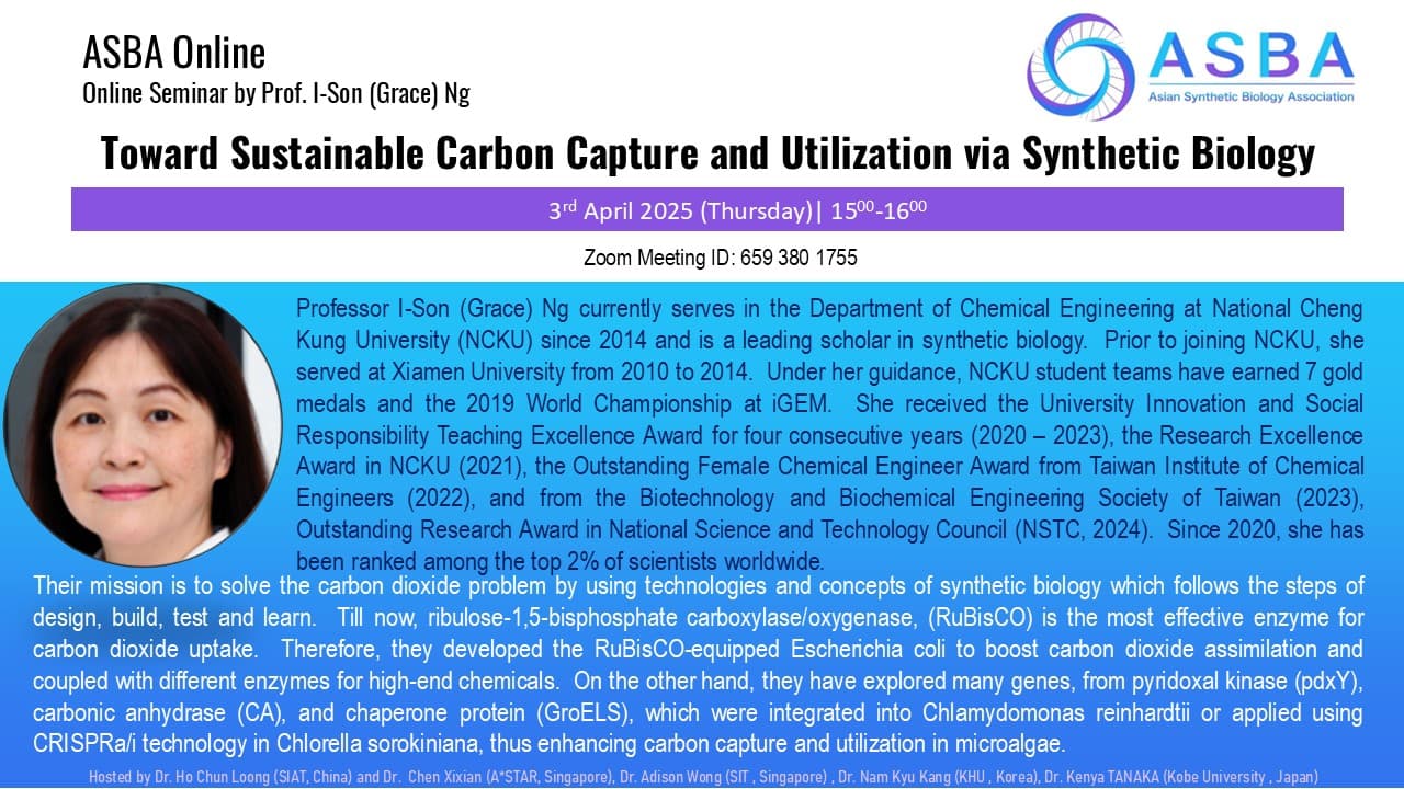 To Sustainable Carbon Capture and Utilization via Synthetic Biology